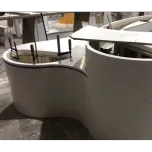 Curved countertop project