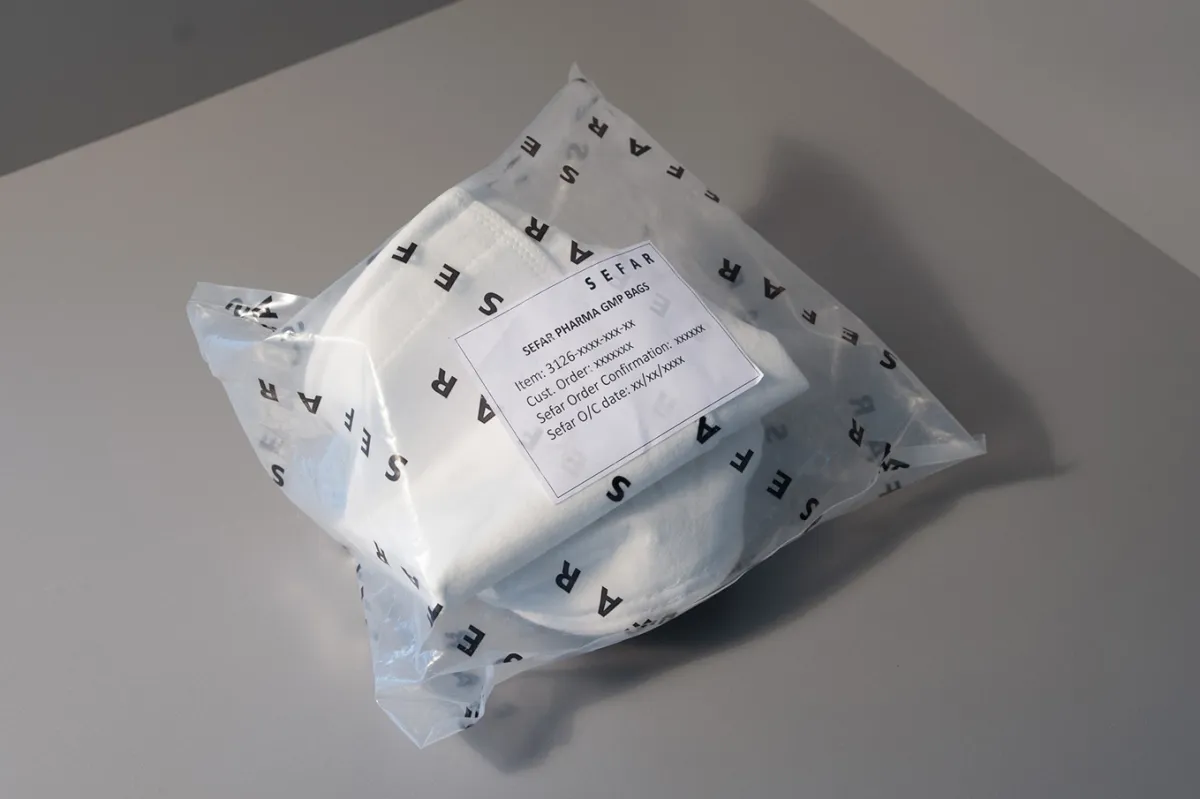 SEFAR GMP BAGS WITH SINGLE PACKAGING
