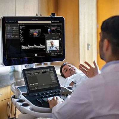 Philips Collaboration Live for Tele-Ultrasound