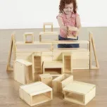 Giant Wooden Hollow Building Blocks