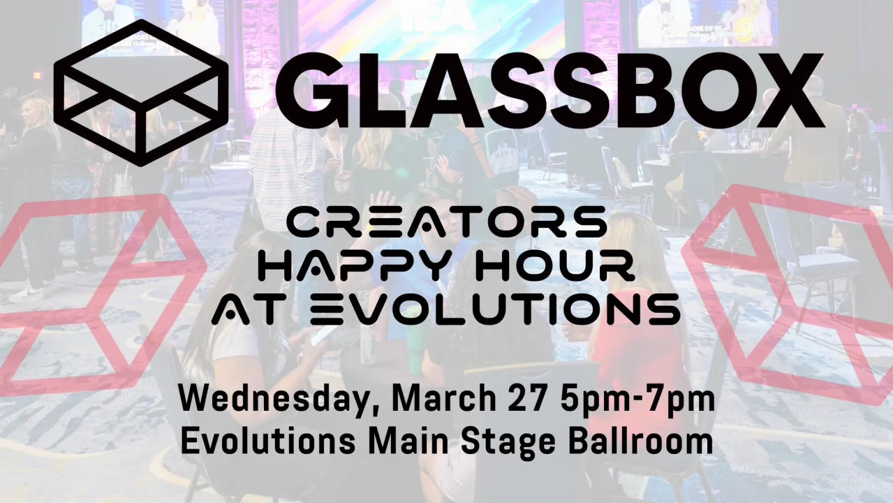 Glassbox Creators Happy Hour: Featuring Live Music From DJ Allura
