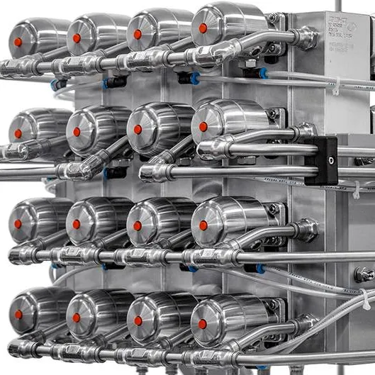 Valves, measurement and control systems for the pharmaceutical, foodstuff and biotechnology industries