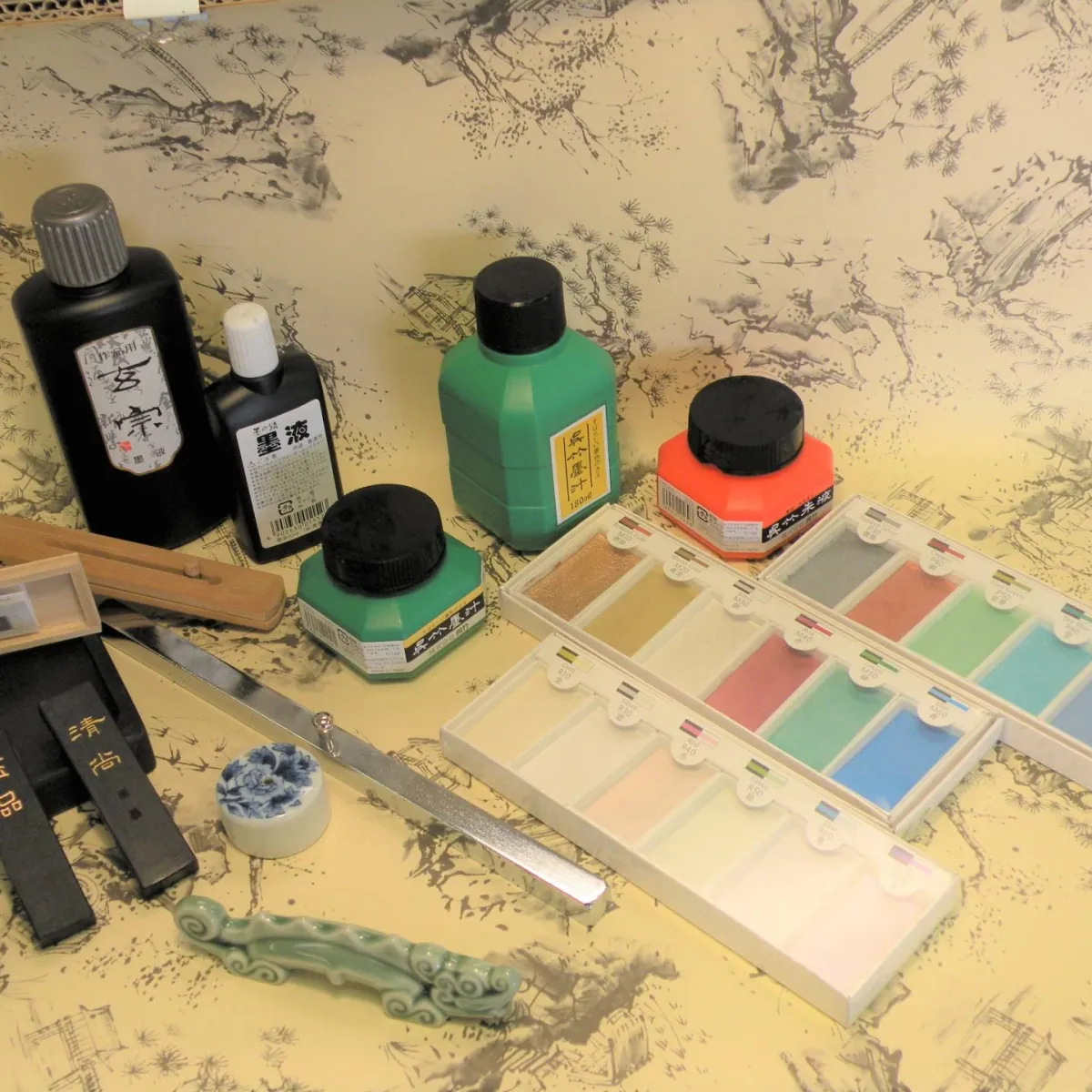 New expanded assortment of Sumi supplies and papers