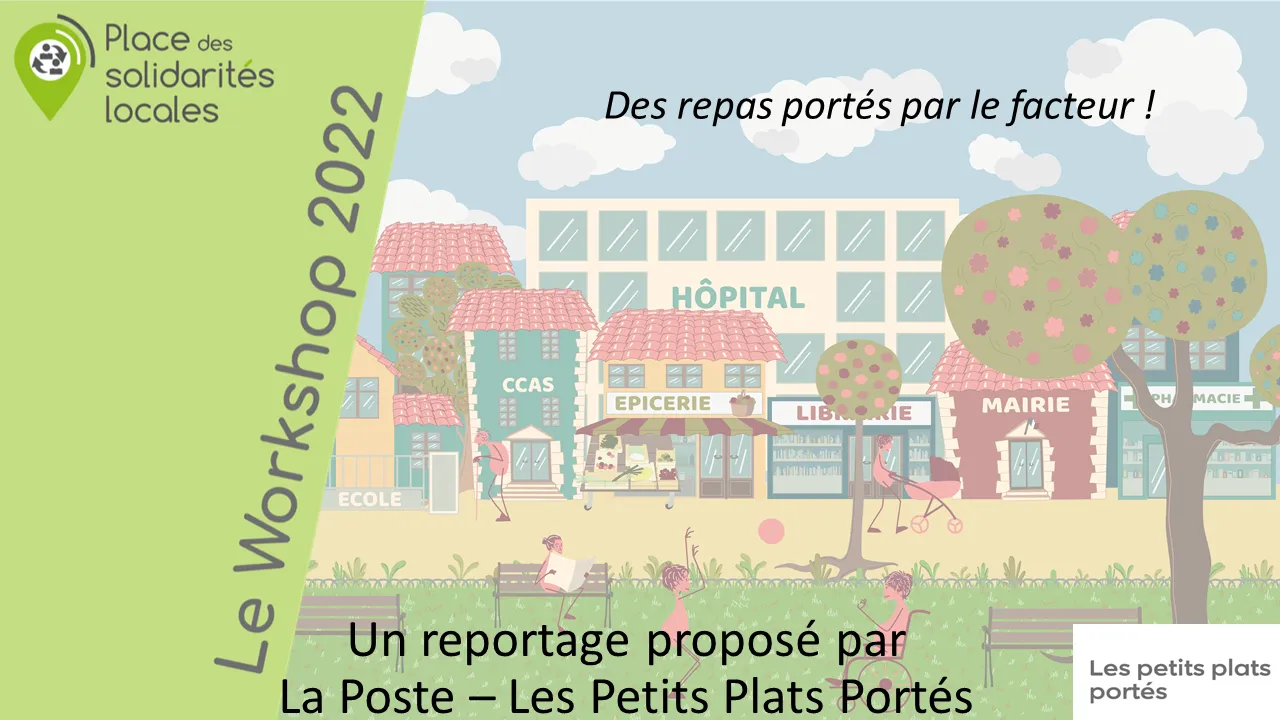 Des repas portés par le facteur