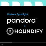 Pandora Voice Mode- A smart personalized voice assistant - Powered by Houndify
