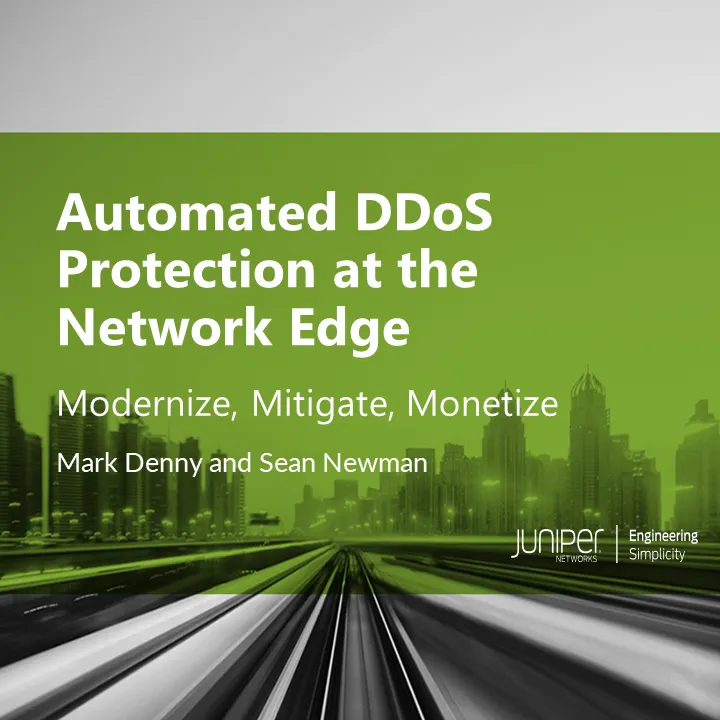Automated DDoS Protection at the Network Edge