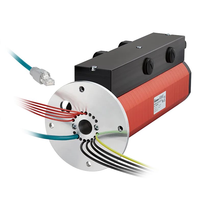 Collecteur tournant standard pour l'Ethernet industriel