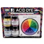 Acid Dye 4-Color Set with Citric Acid