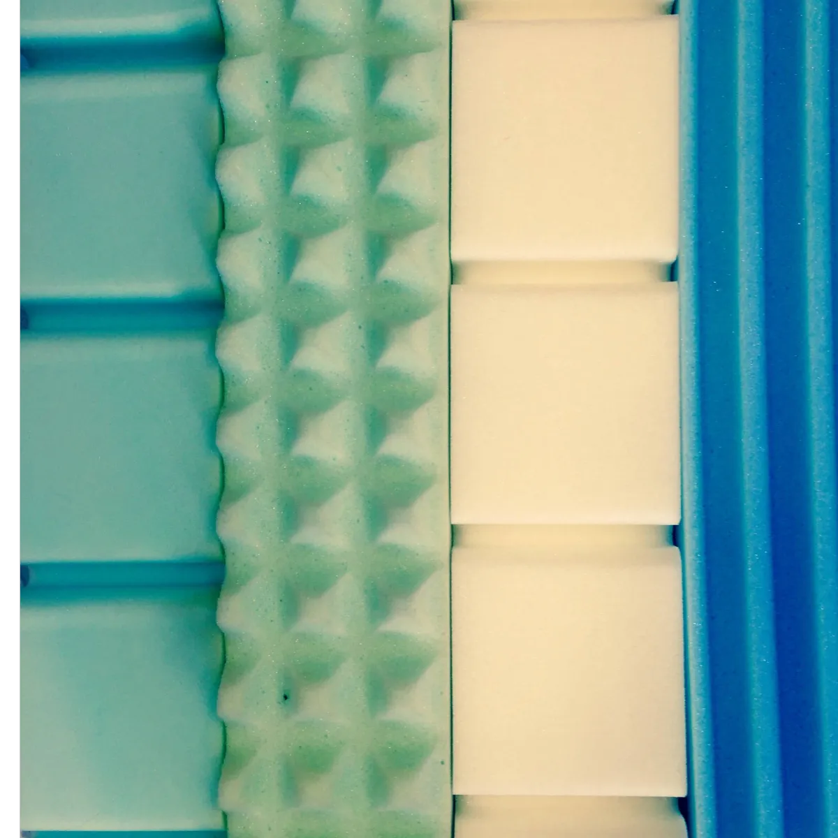 Foam (blocks or cut-to size elements) and Pocket Springs