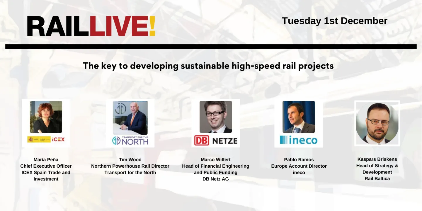 The key to developing sustainable high-speed rail projects