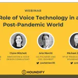 Webinar - The Role of Voice Technology in a Post-Pandemic World