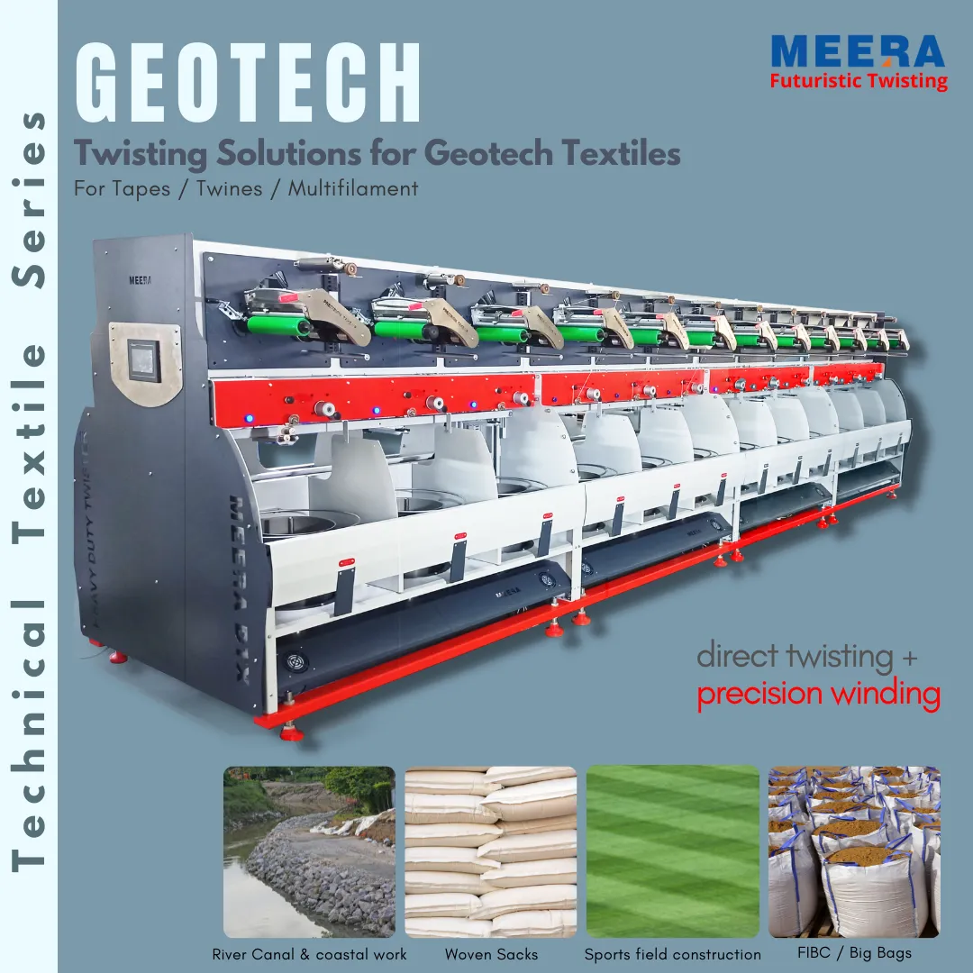 Twisting Solutions for Geotech Textiles