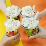 Instant Marbling Boba Tea Party Kit - 6/12 Serving Bubble Tea Kit