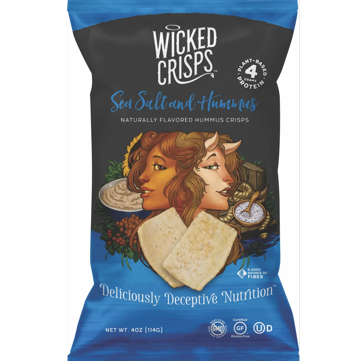 Sea Salt and Hummus Crisp