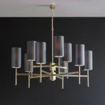 Two-tier Stem Chandelier
