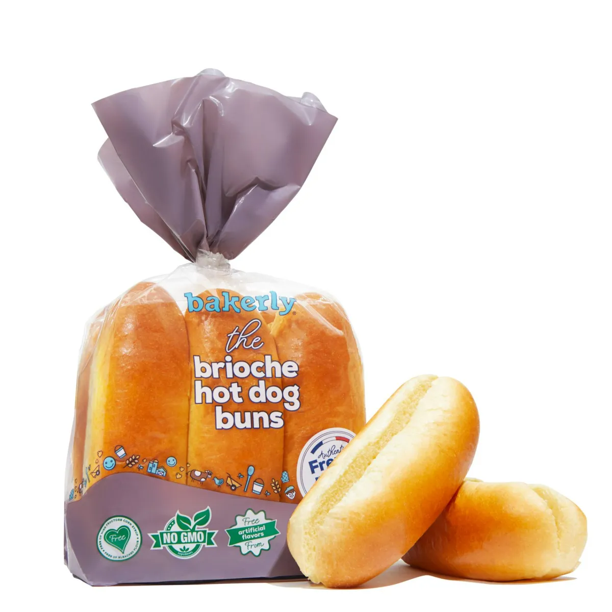 the brioche hot dog buns