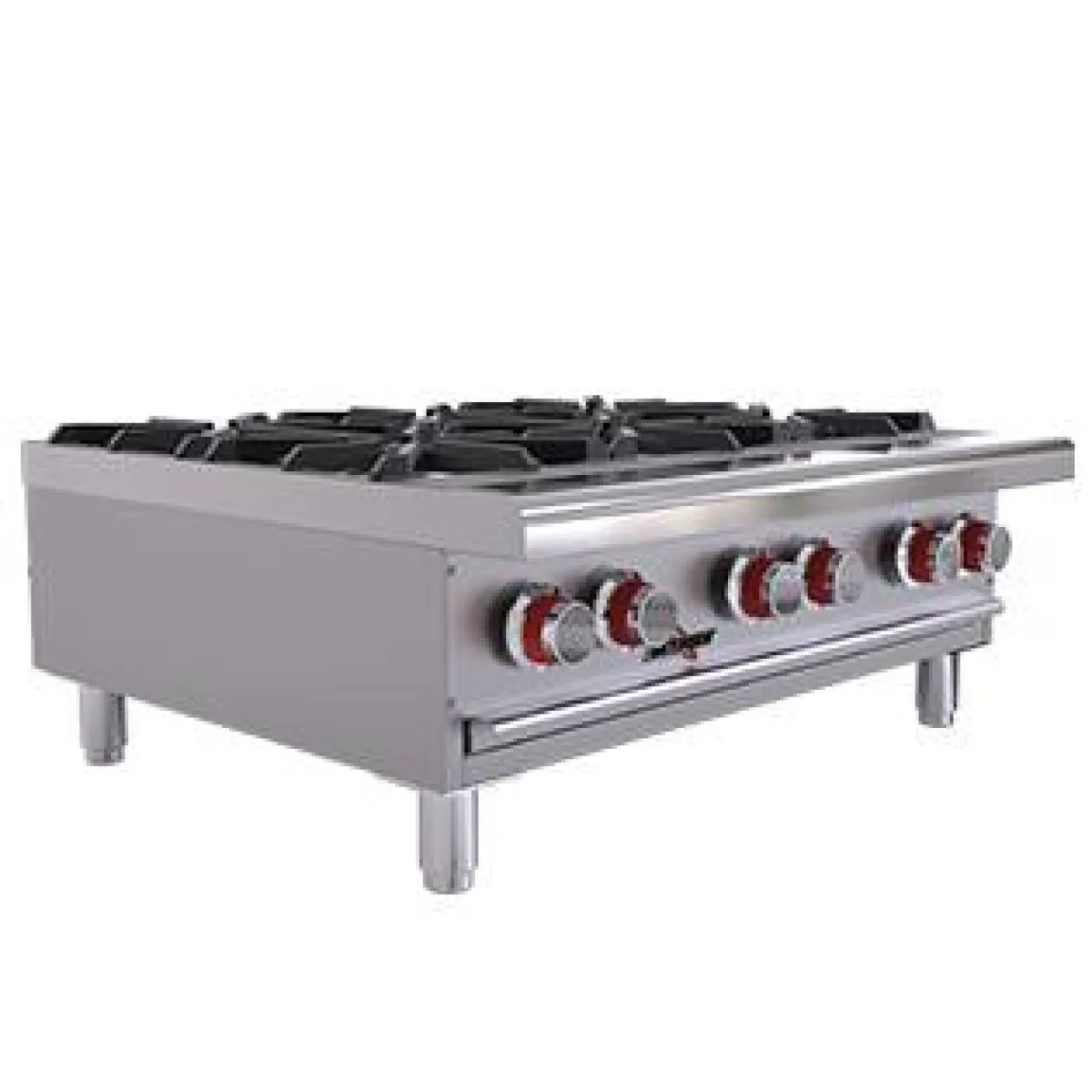 FOG36 FOGÃO DE BANCADA COM 6 QUEIMADORES INOX