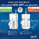 70% OFF - Waterpik Sonic-Fusion® Professional Flossing Toothbrush
