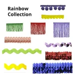 Rainbow Collection of Trims