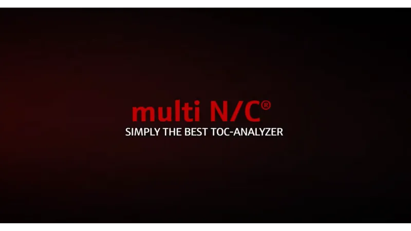 Multi NC TOC/TNb analyser