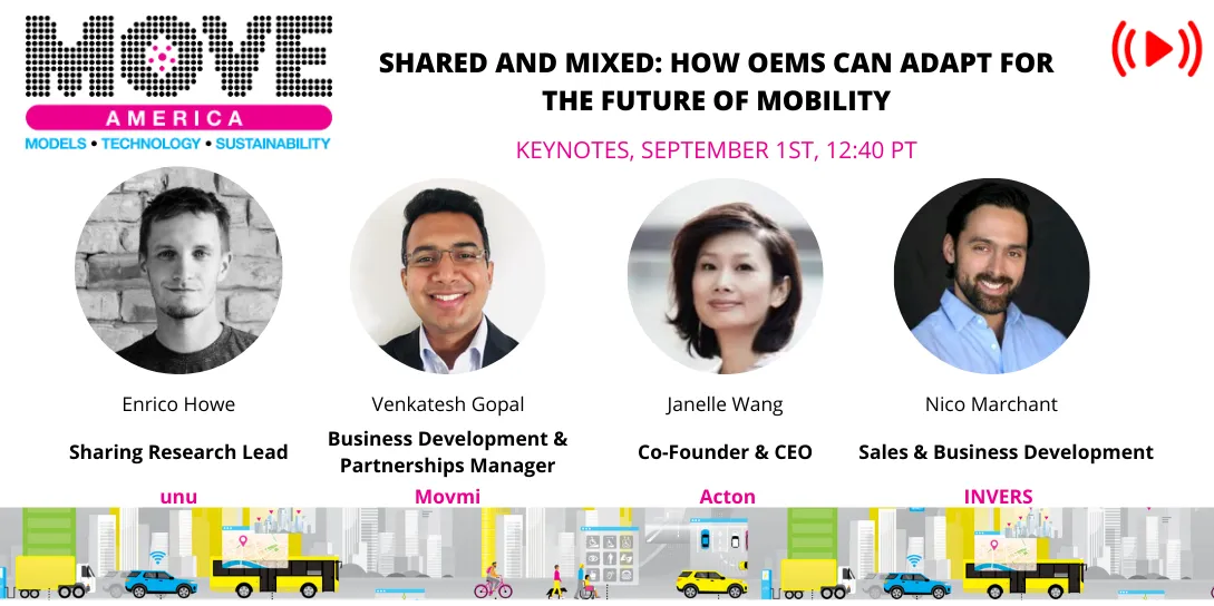 Shared and mixed: how OEMs can adapt for the future of mobility