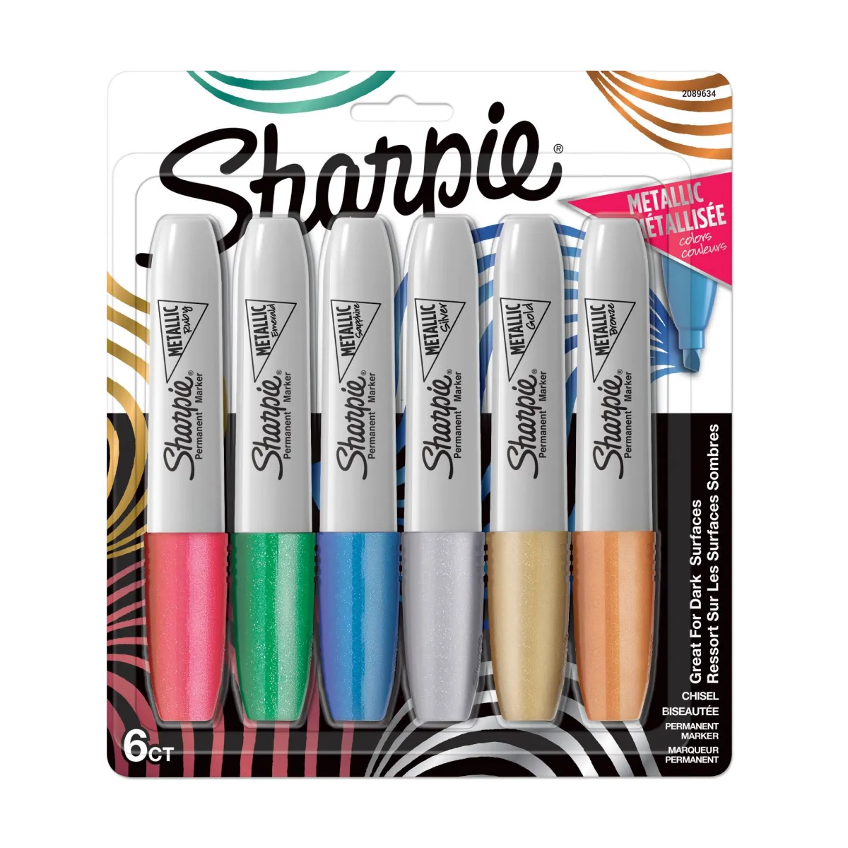 Sharpie Metallic Markers and Sharpie Chalk Markers
