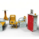 Mobilier en plastique recyclé INSPIRATION