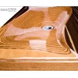 Szkilnik Design Luxury wooden washbasin model Krill