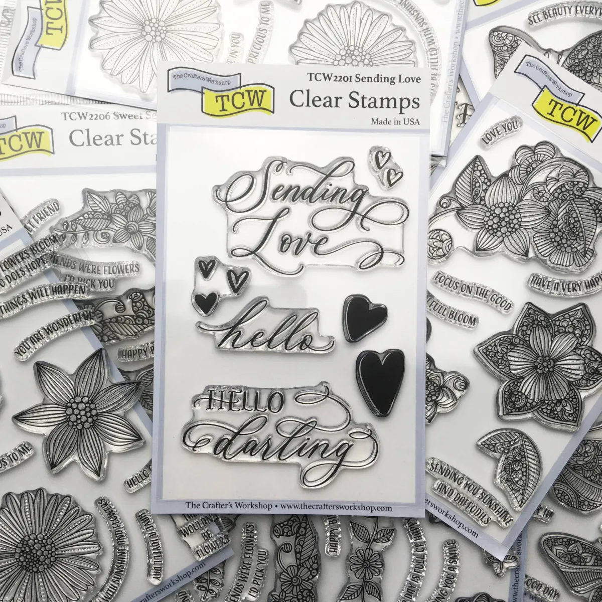 TCW photopolymer Stamps