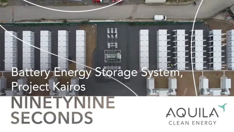 Aquila Clean Energy - Project Kairos 99 seconds