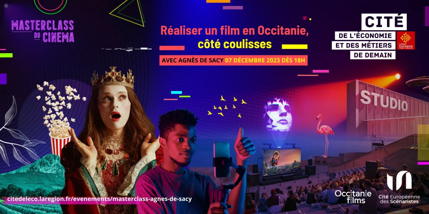 Master Class Agnès de Sacy "Réaliser un film en Occitanie, côté coulisses"