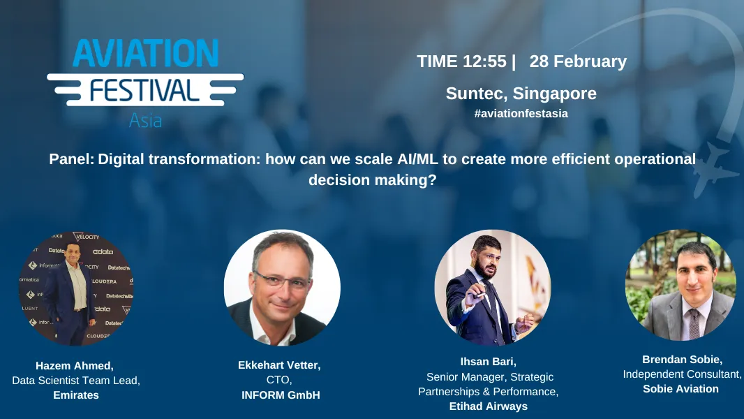 Panel: Digital transformation: how can we scale AI/ML to create more efficient operational decision making?