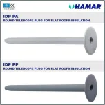 HAMAR® IDP Fasteners for flexible roof waterproofing membrane fixing