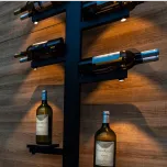 LED-integrated Wine Rack System
