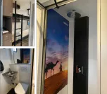 Met Rinnai douchen in de woestijn. A-serie