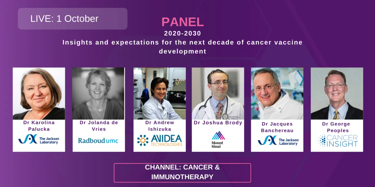 Panel: 2020-2030 insights and expectations for the next decade of cancer vaccine development –