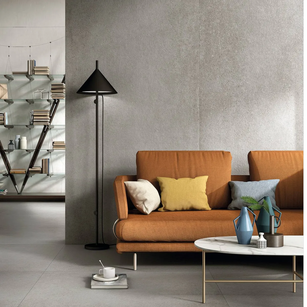 Context - Concrete effect Tiles