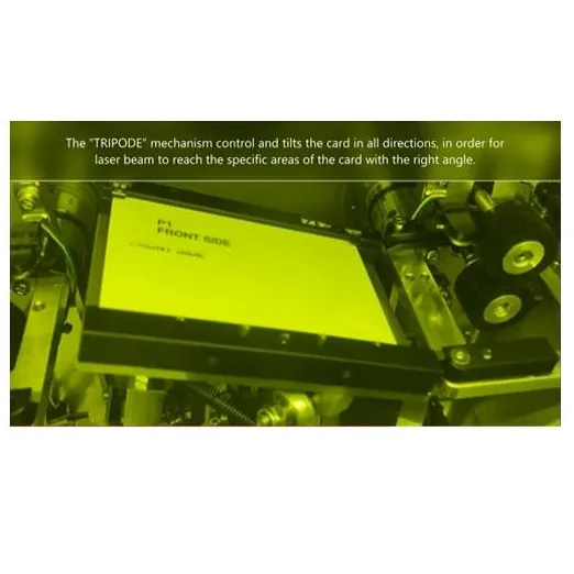 VIDEO: TRIPODE™ Card Transportation System of Laser Engraver MC-LX