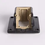 Metallization on plastics for EMI shielding.