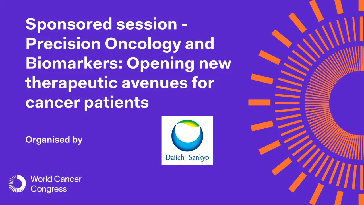 Sponsored session - Precision Oncology and Biomarkers: Opening new therapeutic avenues for cancer patients