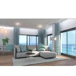 Appartements neufs avec piscine, place de garage et vue mer