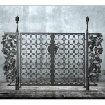 Wrought iron door
