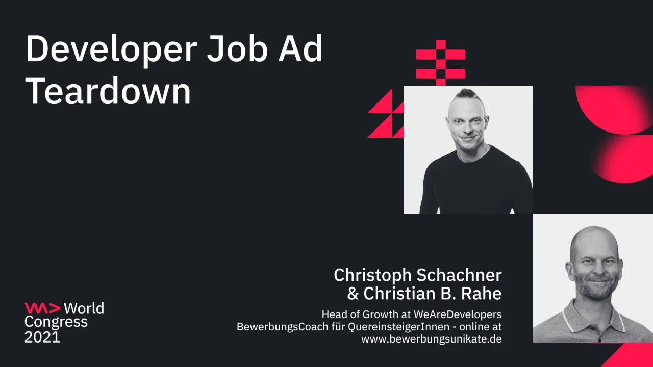 Developer Job Ad Teardown