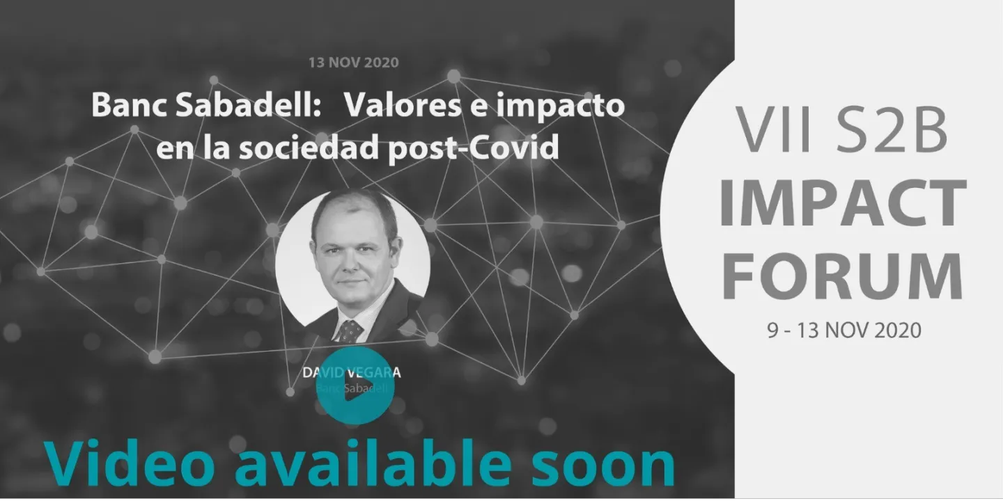 Banc Sabadell: Values and Impact on Post-Covid Society