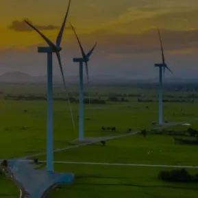 LESS COAL, MORE WIND IN ITS SAILS.