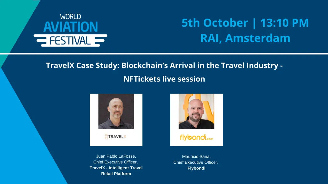 TravelX Case Study: Blockchain’s Arrival in the Travel Industry - NFTickets live session