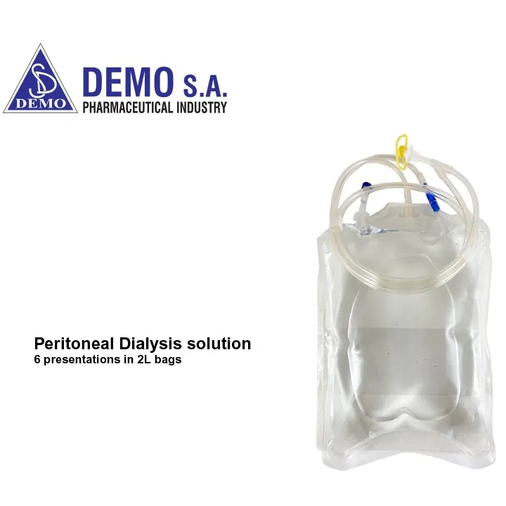 Peritoneal Dialysis solution – 6 presentations in 2L bags