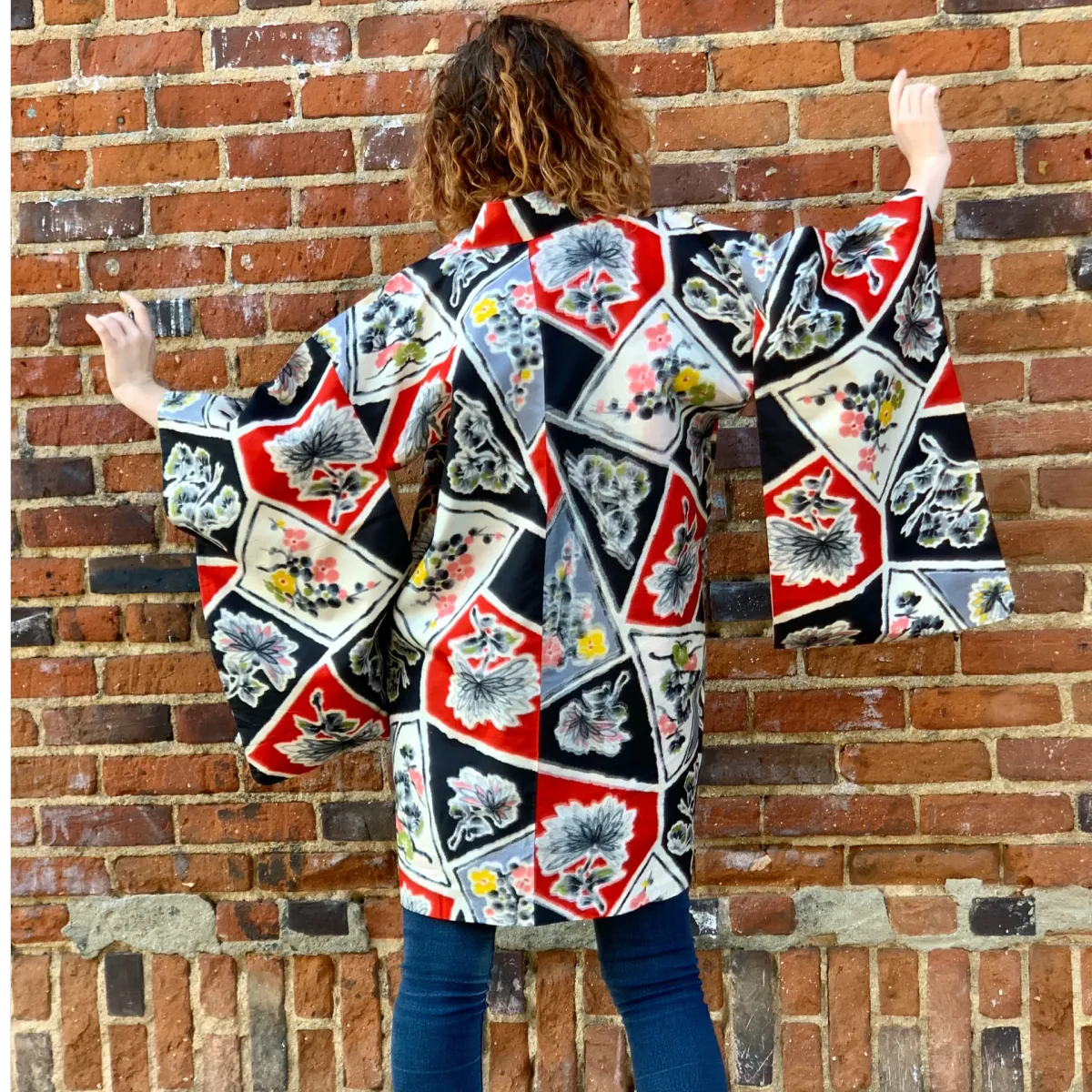 Vintage Haori jackets - Meisen silk