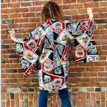 Vintage Haori jackets - Meisen silk