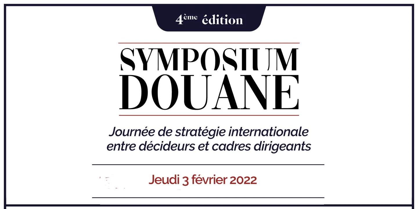 Symposium Douane 2022
